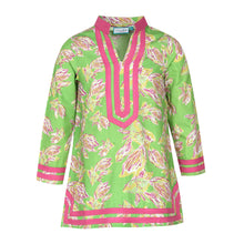 Load image into Gallery viewer, Playing Koi Long Sleeve Cabana Cover-Up