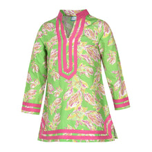 Load image into Gallery viewer, Playing Koi Long Sleeve Cabana Cover-Up