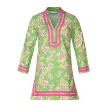 Load image into Gallery viewer, Playing Koi Long Sleeve Cabana Cover-UP