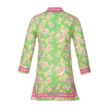 Load image into Gallery viewer, Playing Koi Long Sleeve Cabana Cover-UP