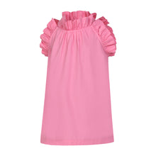 Load image into Gallery viewer, Pink Cosmos Chaney Ruffle Top