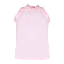 Load image into Gallery viewer, Pink-A-Boo Chaney Sleeveless Ruffle Top