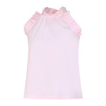 Load image into Gallery viewer, Pink-A-Boo Chaney Sleeveless Ruffle Top
