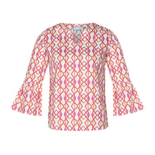 Load image into Gallery viewer, Mod About You Savannah Ruffle Sleeve Top