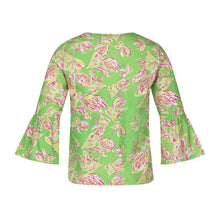 Load image into Gallery viewer, Playing Koi Savannah Ruffle Sleeve Top