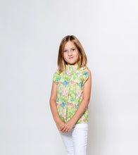 Load image into Gallery viewer, Amaz-ON Jungle Chaney Sleeveless Ruffle Top