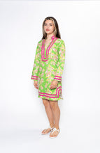 Load image into Gallery viewer, Playing Koi Long Sleeve Cabana Cover-UP