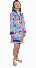 Load image into Gallery viewer, Flock Party Long Sleeve Cabana Cover-UP