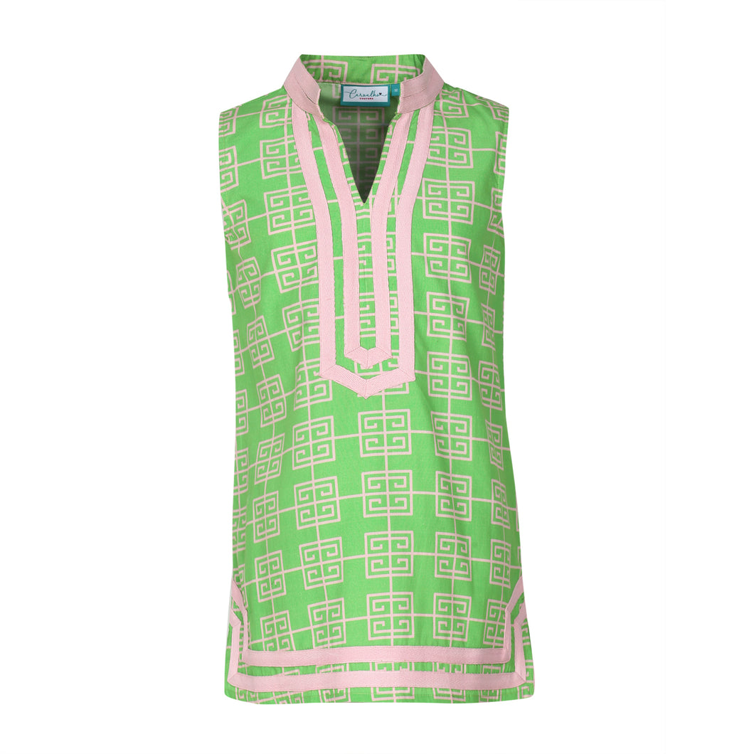 Chic N Greek Sleeveless Cabana Cover-Up