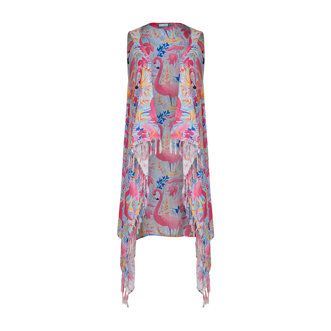 Flock Party Sarong Cape