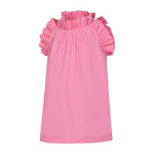 Load image into Gallery viewer, Pink Cosmos Chaney Ruffle Top
