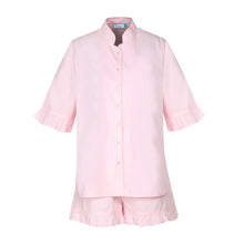 Load image into Gallery viewer, Mandarin Collar Sleeper Set, Girls
