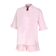 Load image into Gallery viewer, Mandarin Collar Sleeper Set, Girls
